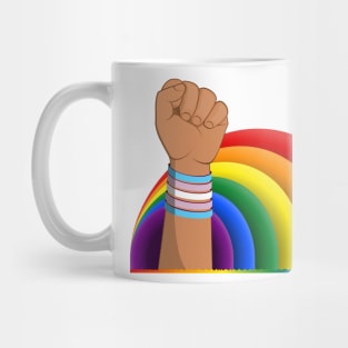 visibility and empowerment. If you want a design with a personalized message or a specific bracelet (gender Mug